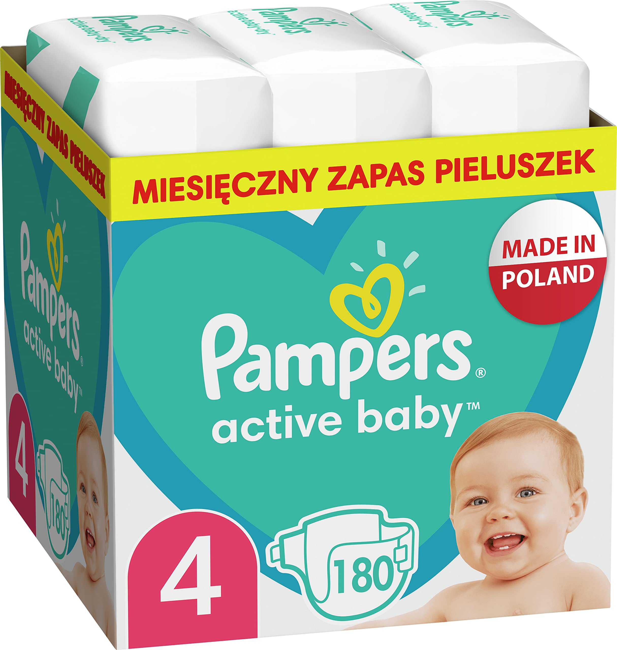 pampers active baby 3 maxi pack