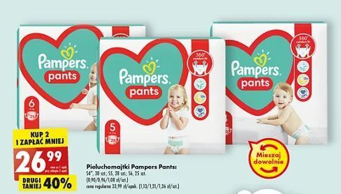 pampers pants 4 64 szt