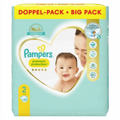 pampers 2 240 80zł