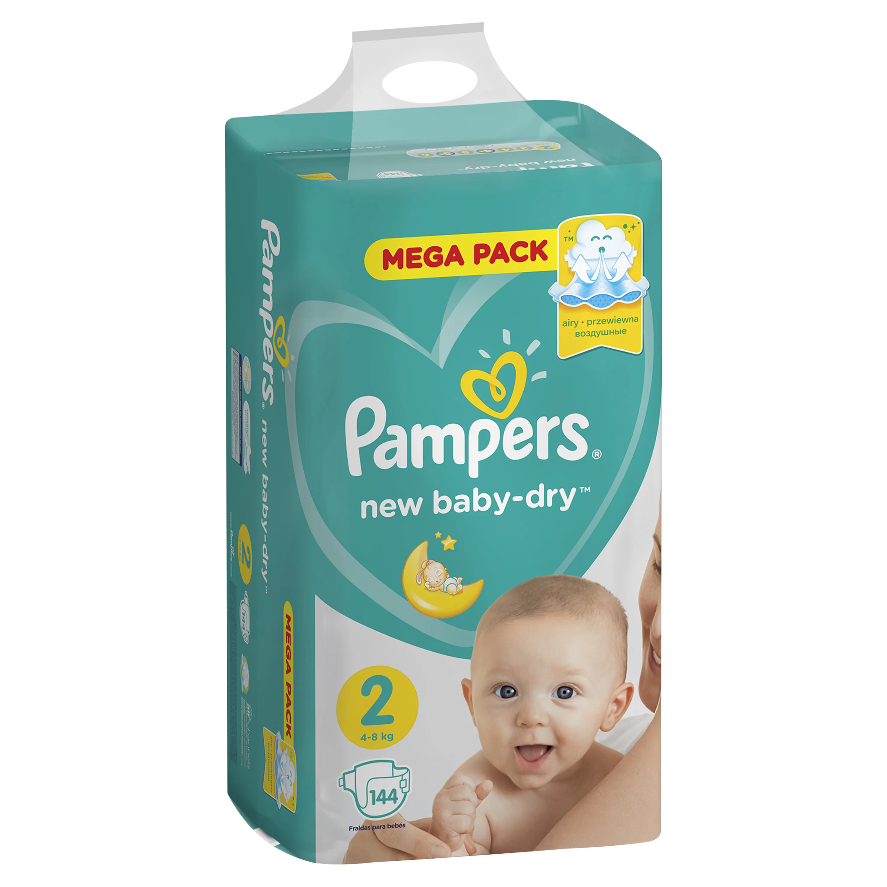 pampers new baby cena