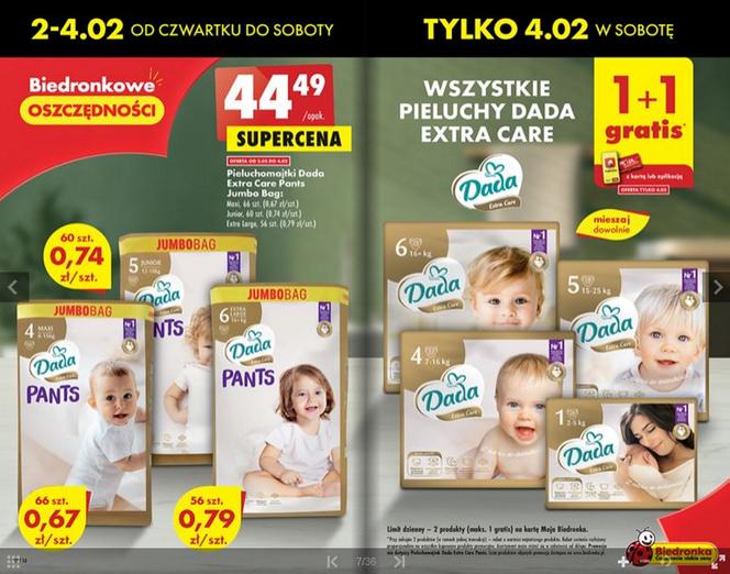 pampers 3 pieluchy promocja rossmann