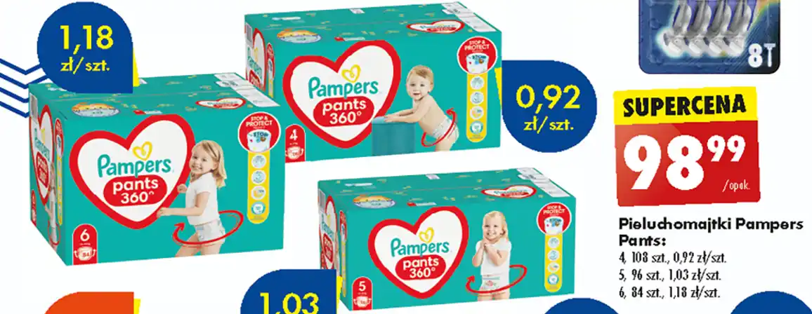 pampers talerz gratis