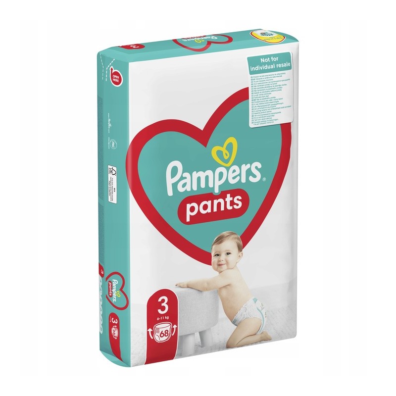 pampers 4 34szt