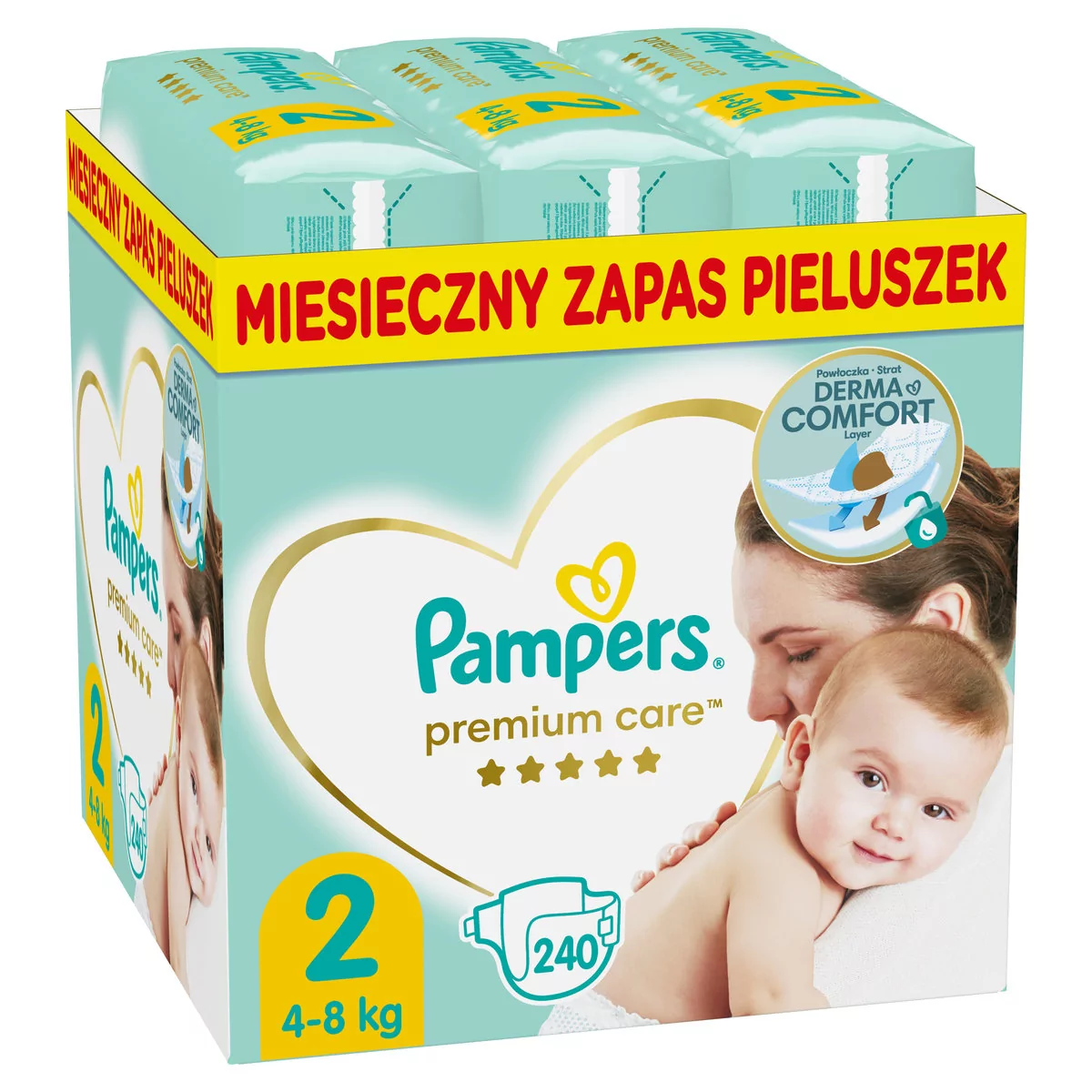 pieluchy pampers premium care 2 mini 160 szt.feedo.pl