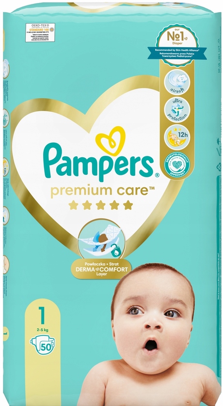 biedronka pampers midi