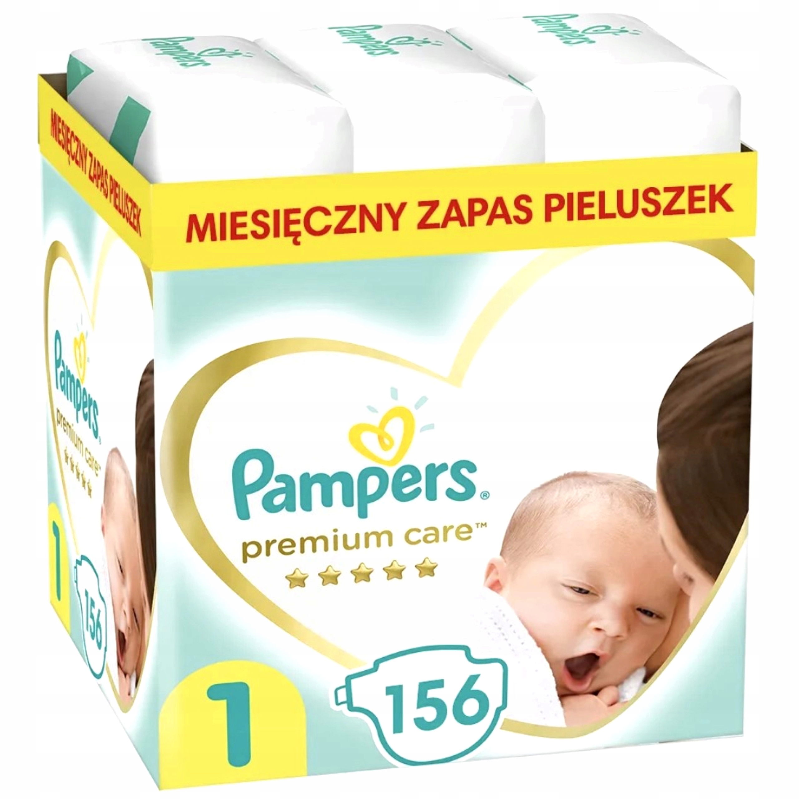 chusteczki pampers z pudełkiem