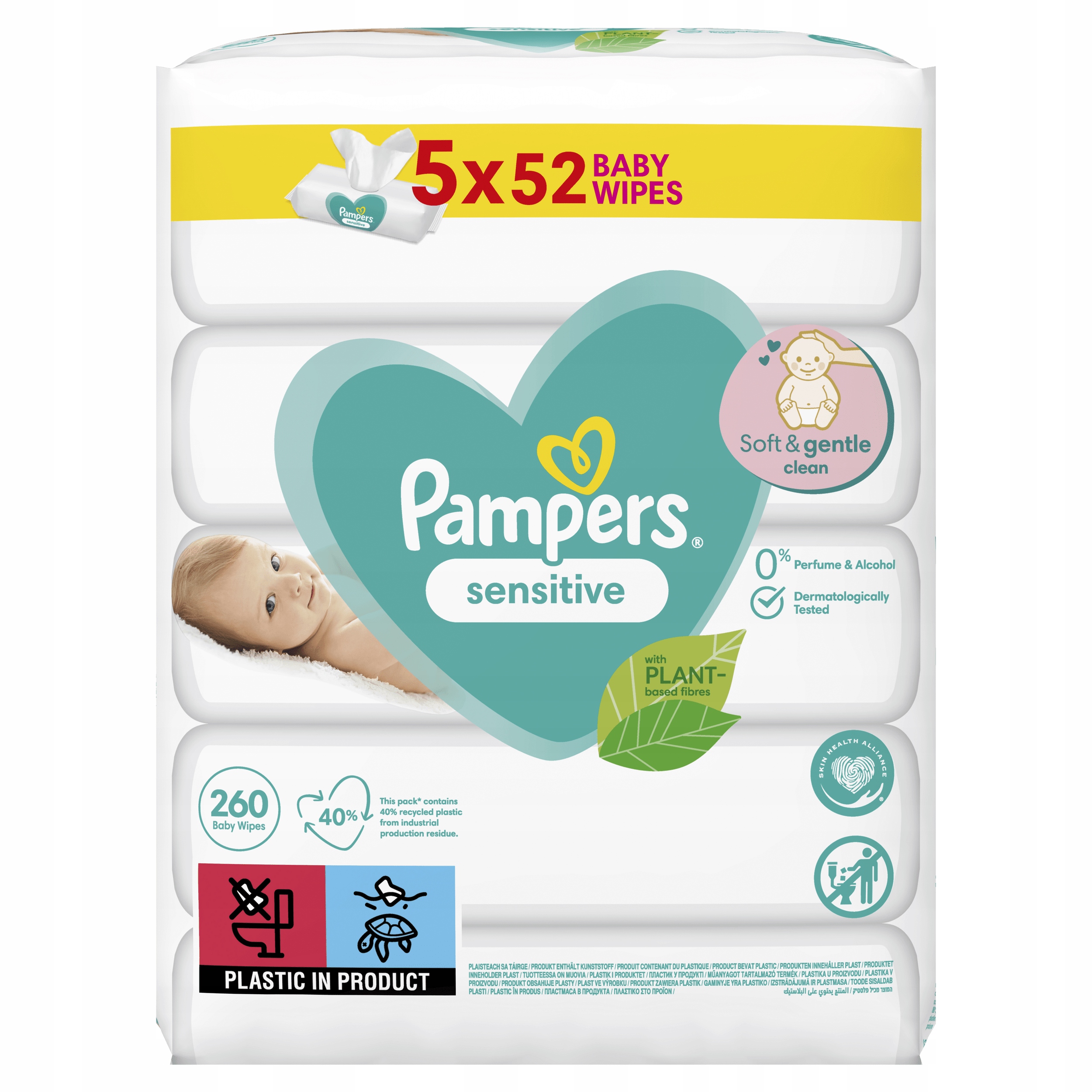 chusteczki pampers aqua pure allegro