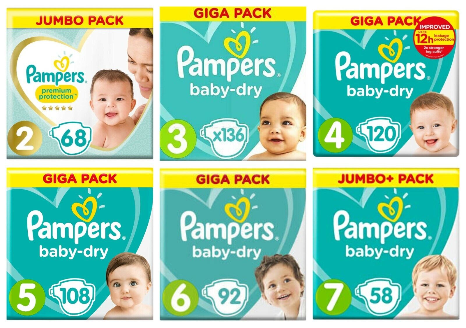 pieluchy pampers luty 2019