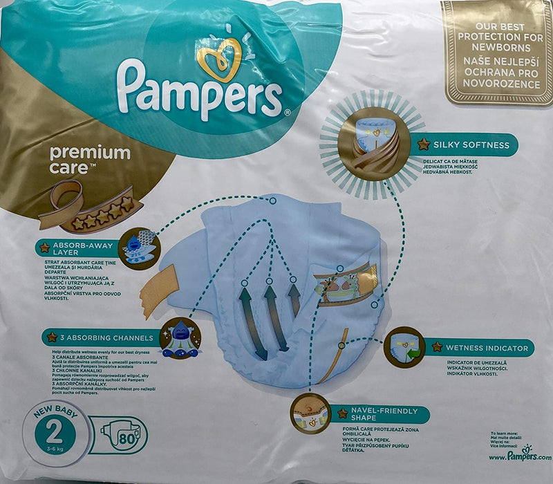 pampers newborn tanio