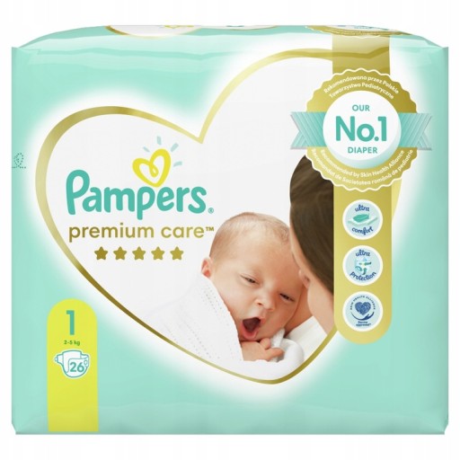 pieluszki pampers comki premia carum pampers