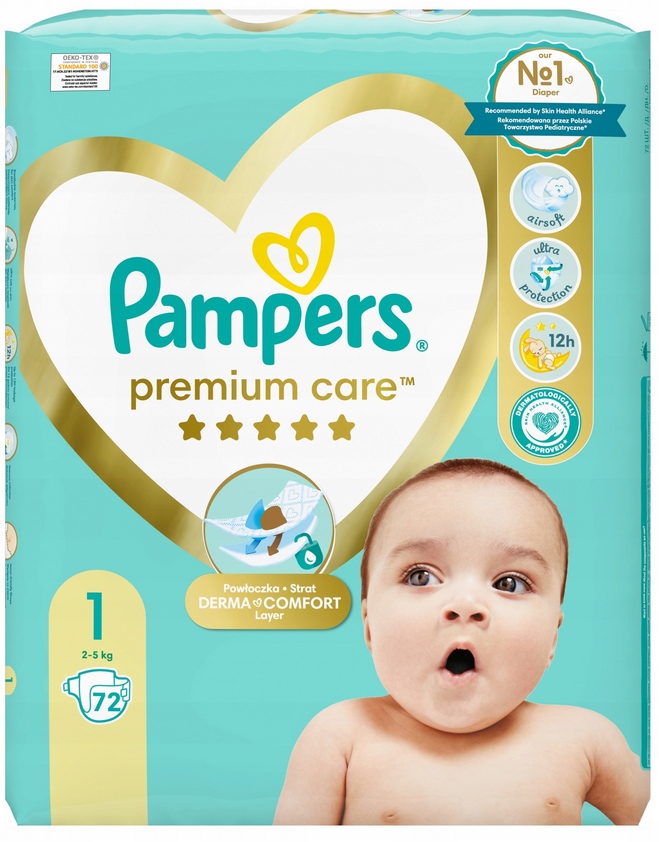 pampersy pampers 4 pomaranczowe