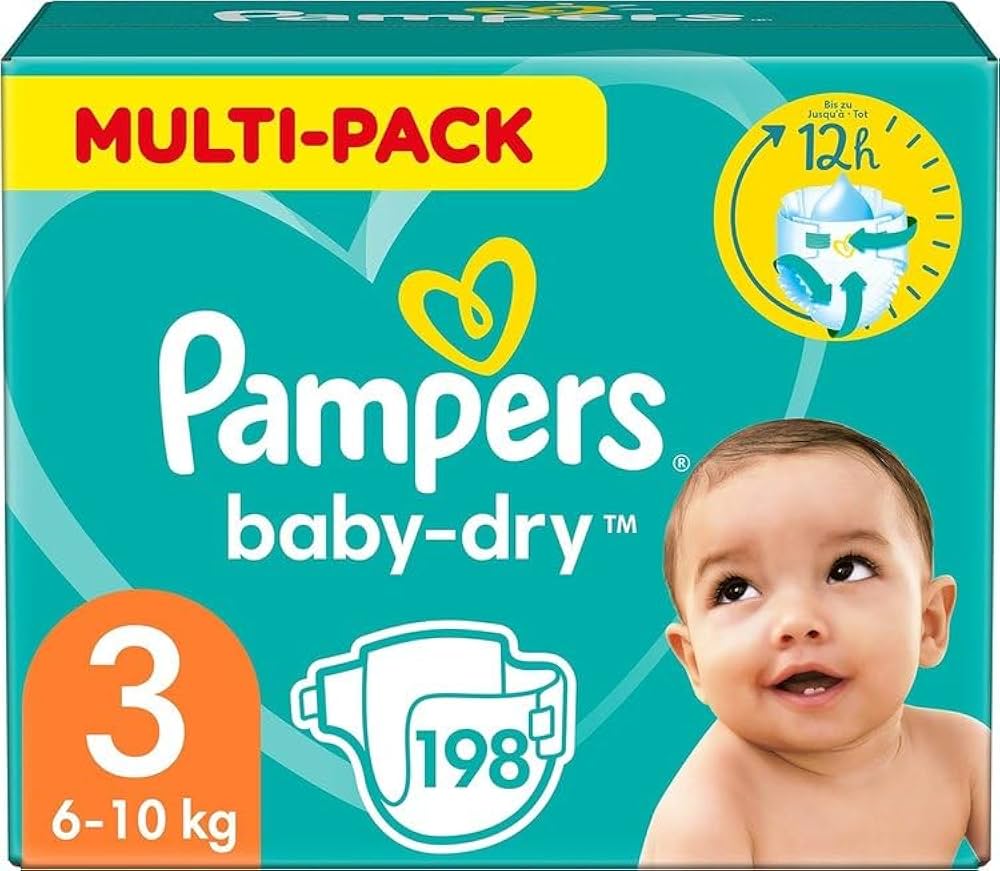 niemowląt pampers 256szt