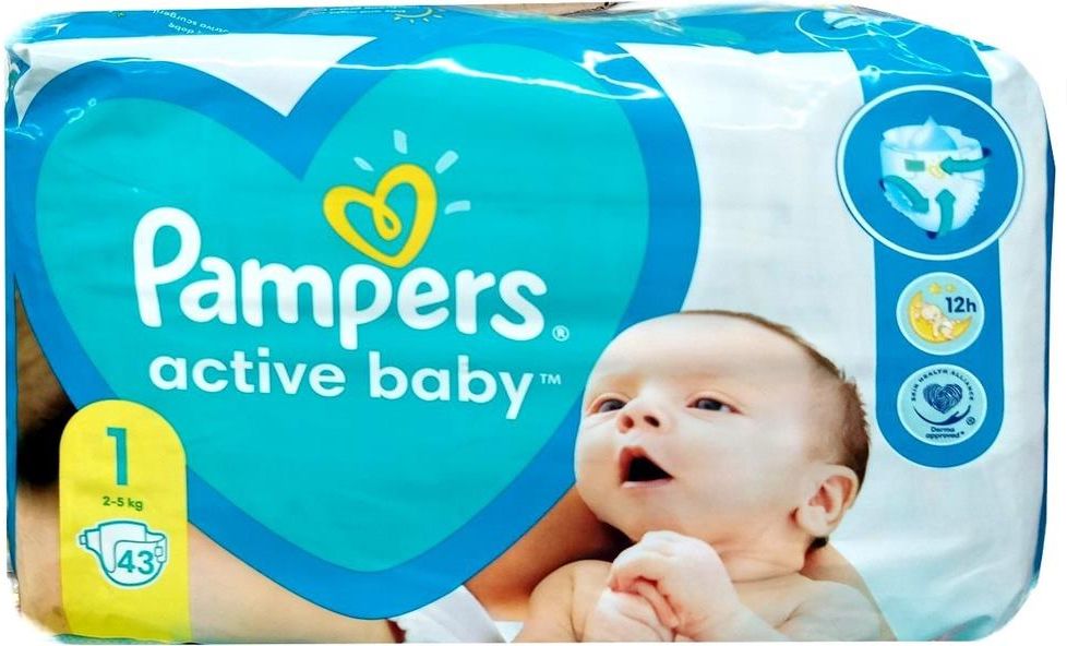 pampers active baby dry allegro