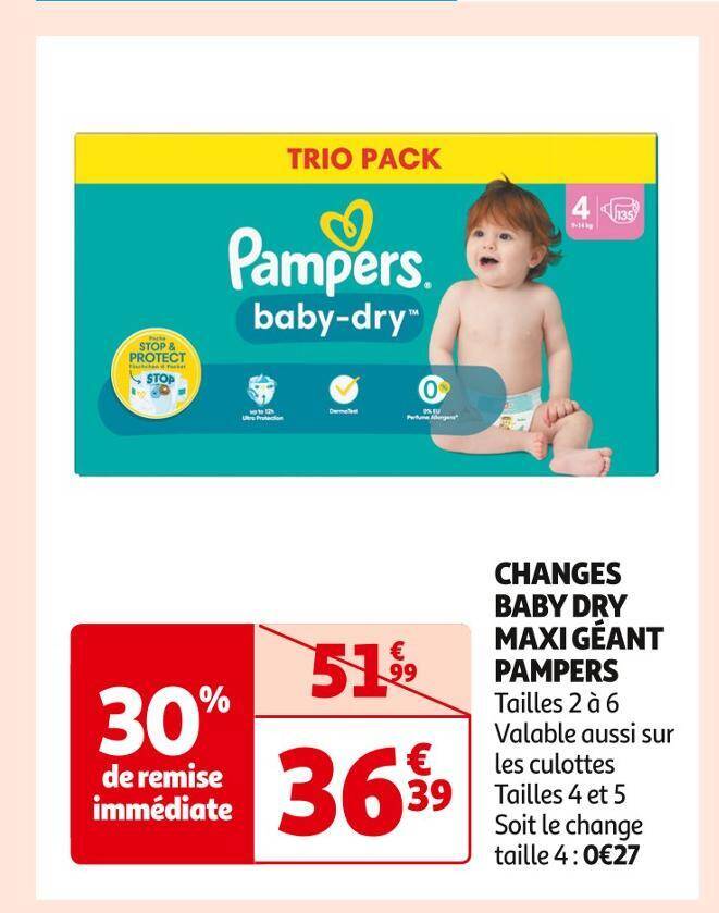 pampers pants pasek z.przodu