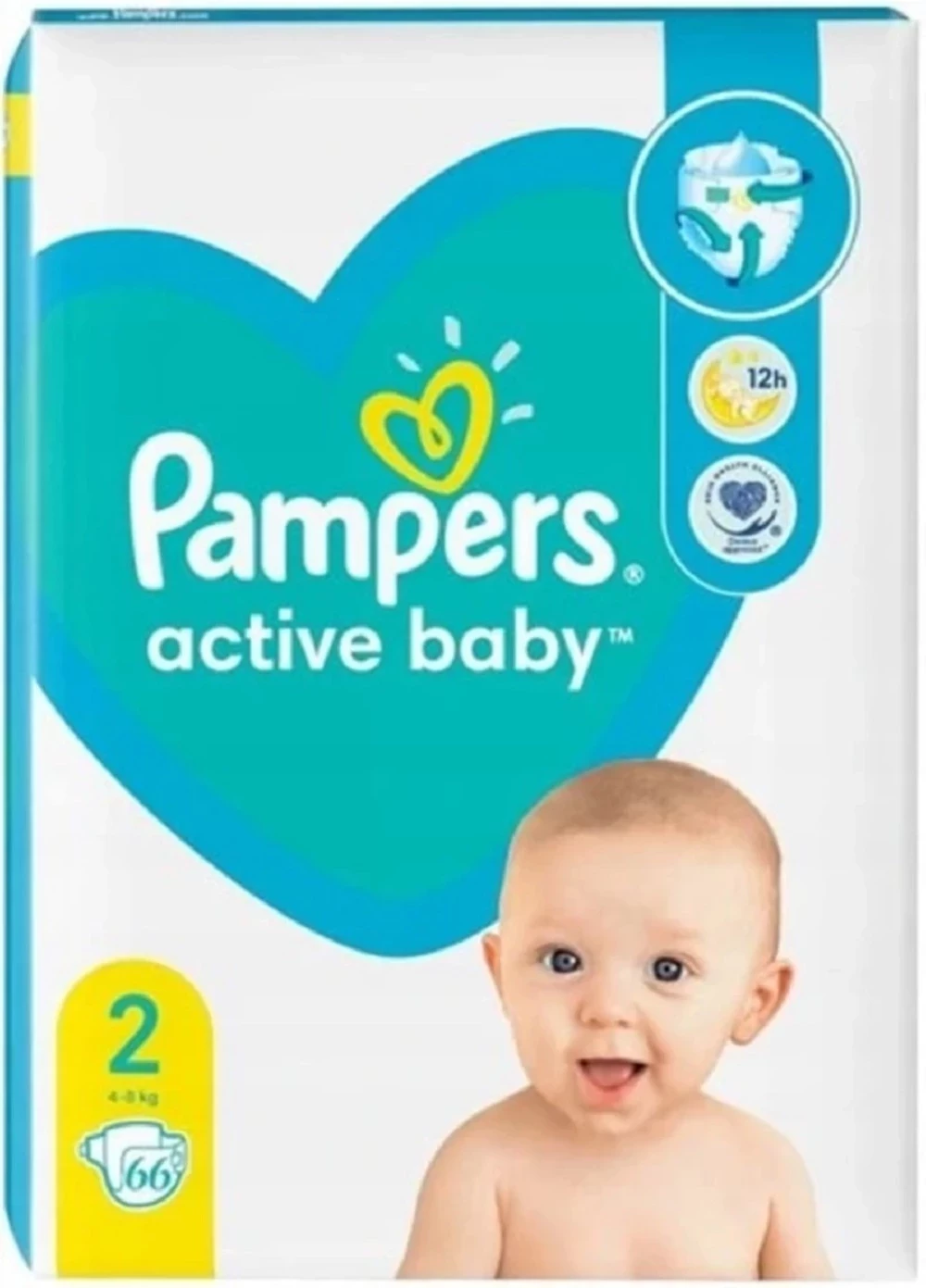 do jakiego miesiaca dziecko nosi pampers 4