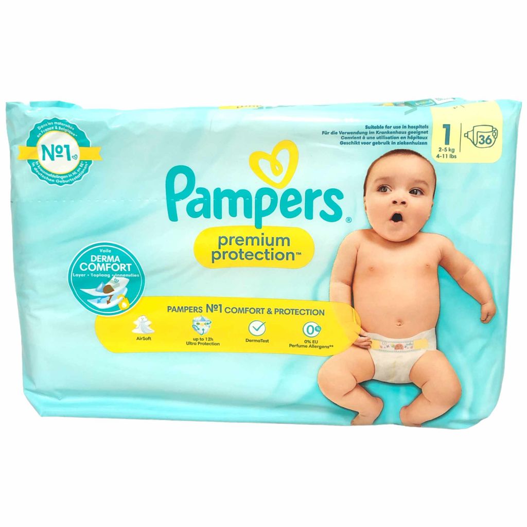 pieluchy pampers premium care 3