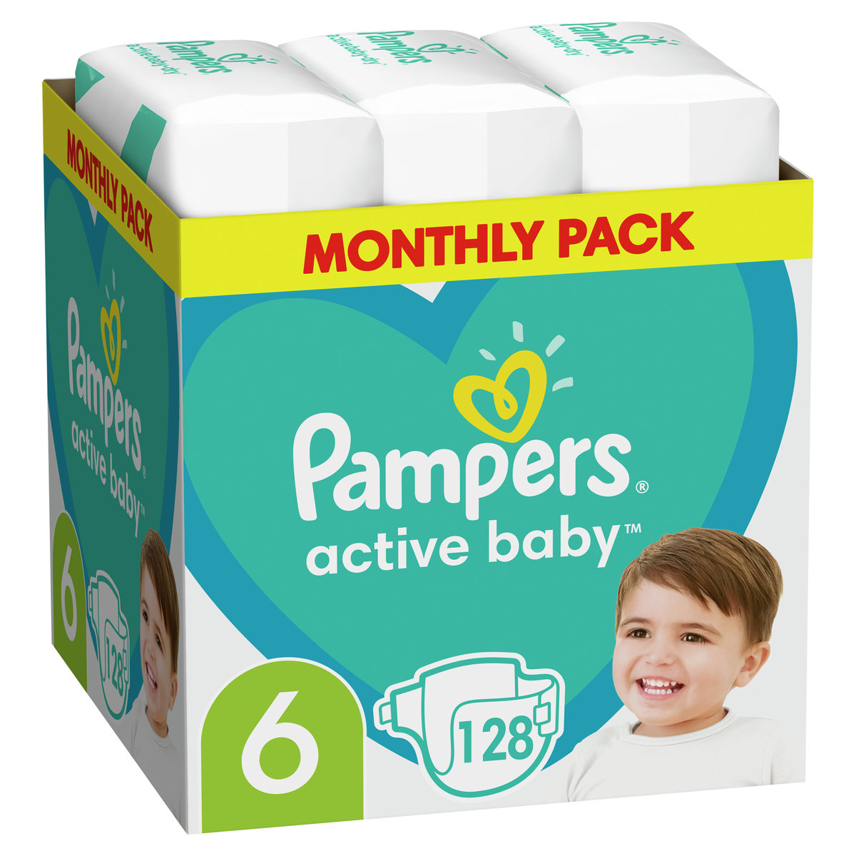 pampers new baby-dry 228 sztuk