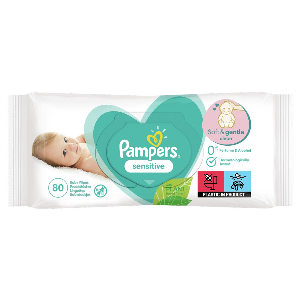 pampers sensitive 56