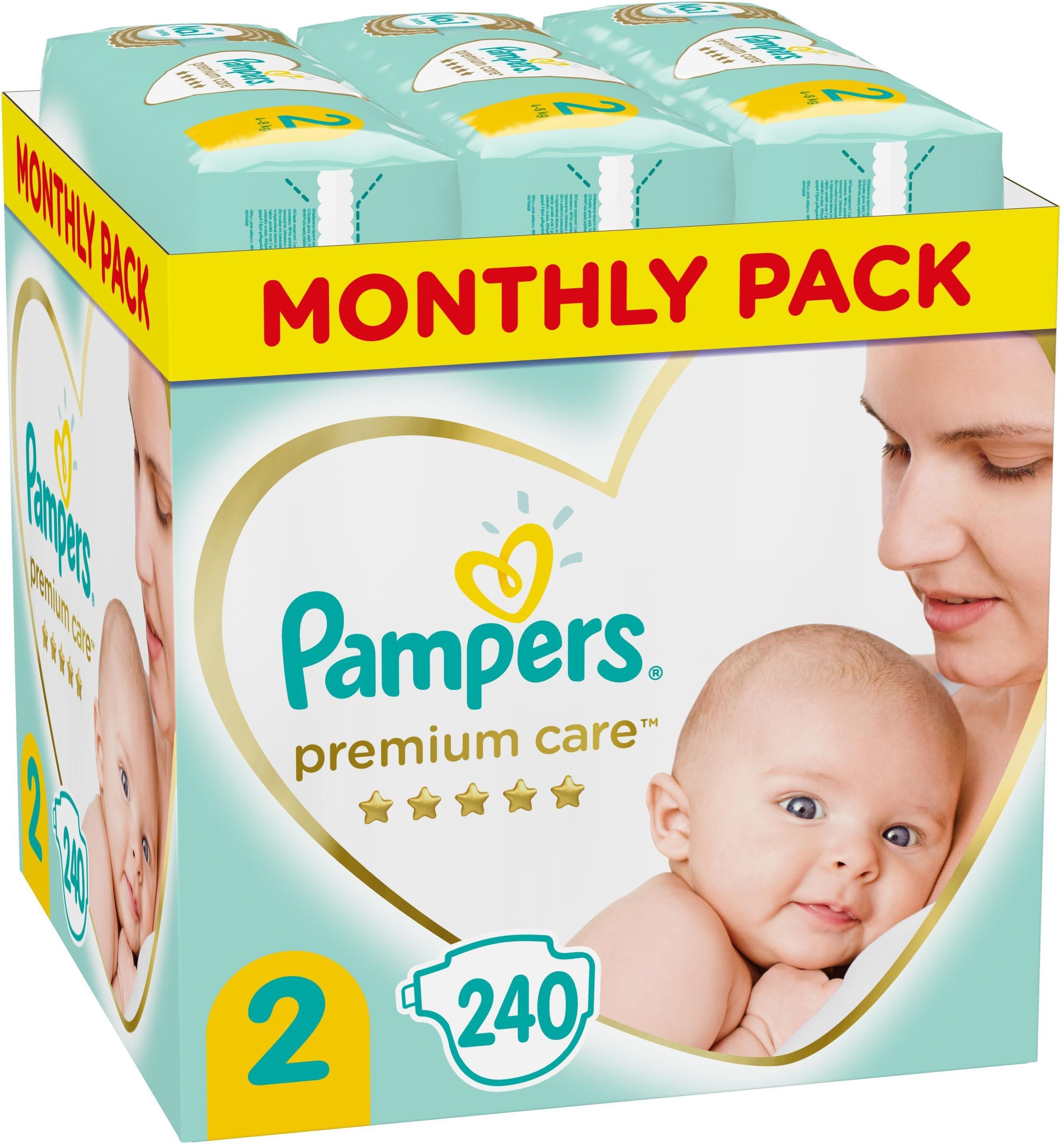 pampers premium care 1 jakie największe opakowanie