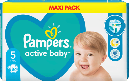 pampers active baby pieluchy jednorazowe rozmiar 4 maxi 58 szt