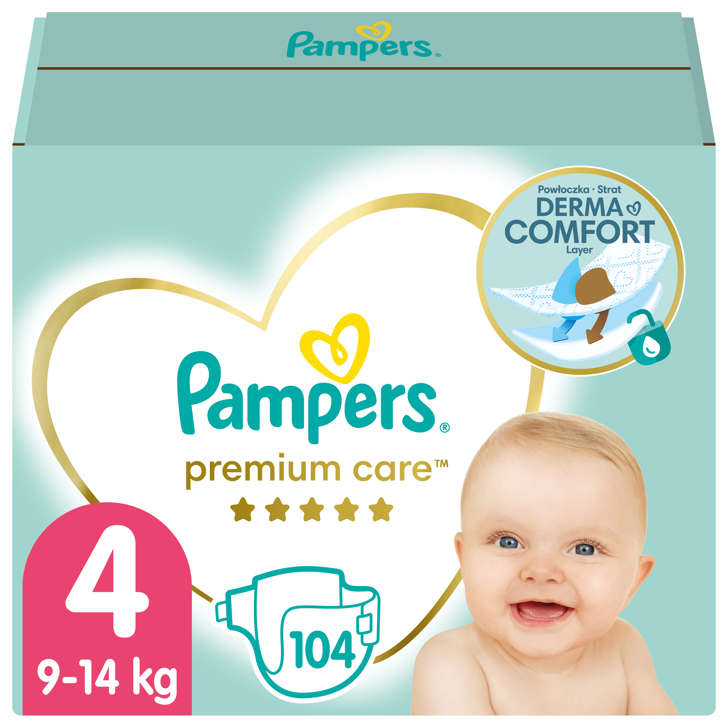 pampers premium care 5 kolory