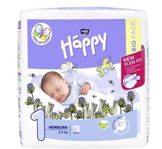 pampers 3 58 sztuk