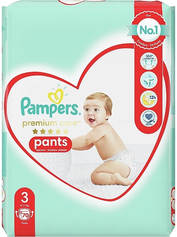 pampers care premium 4