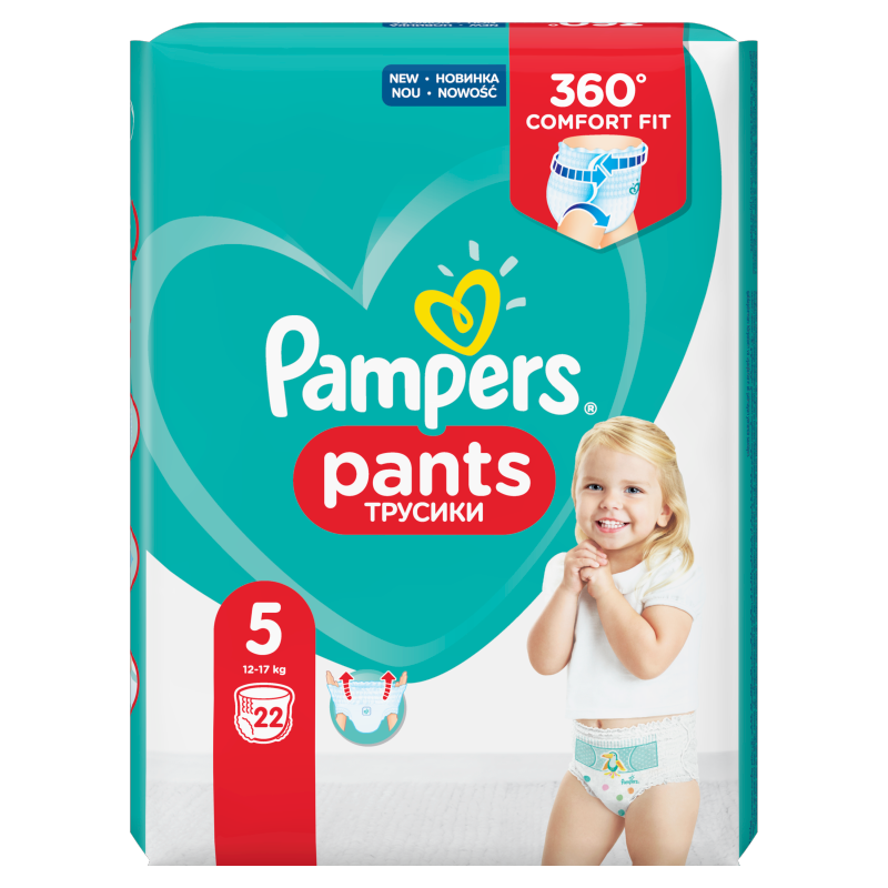 pampers przecieka bokiem