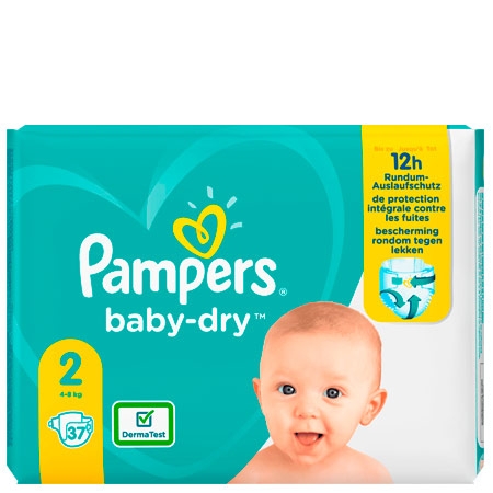 pampers sensitive chusteczki 6x56 szt