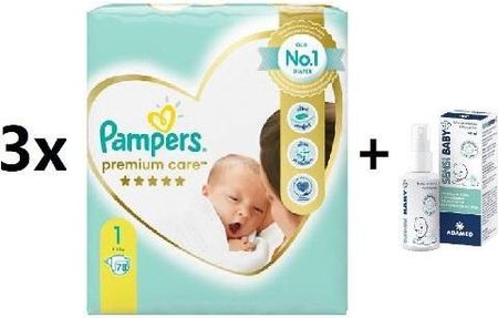 pampers premium care pieluchy 3 204szt zapas