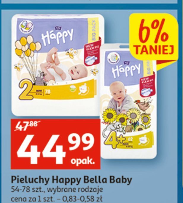 pieluchy happy promocja