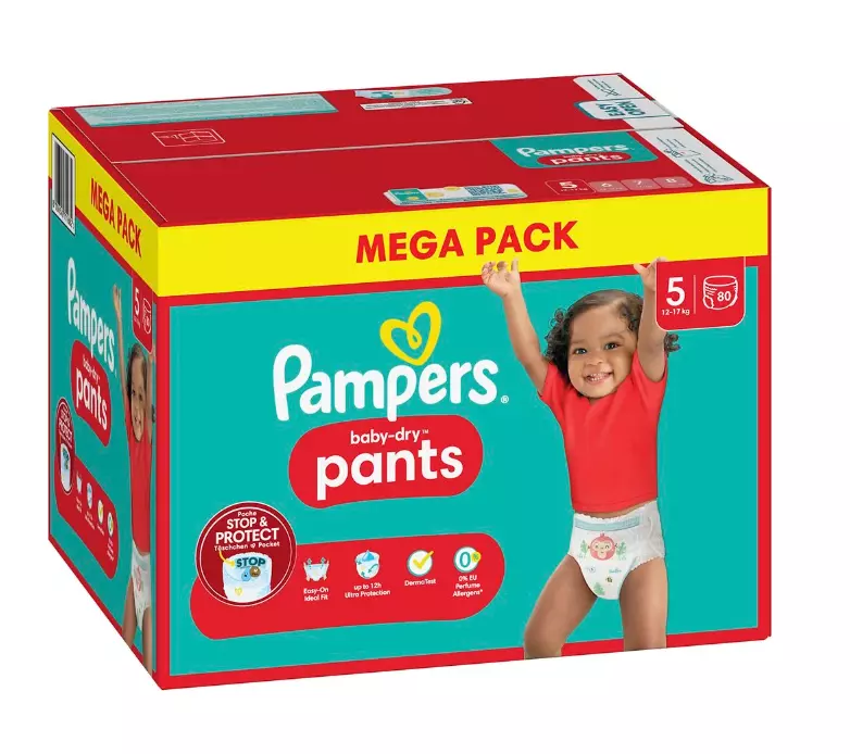 pampers 3 60 szt