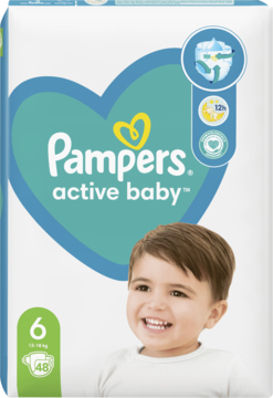 niebieskie pampers active baby