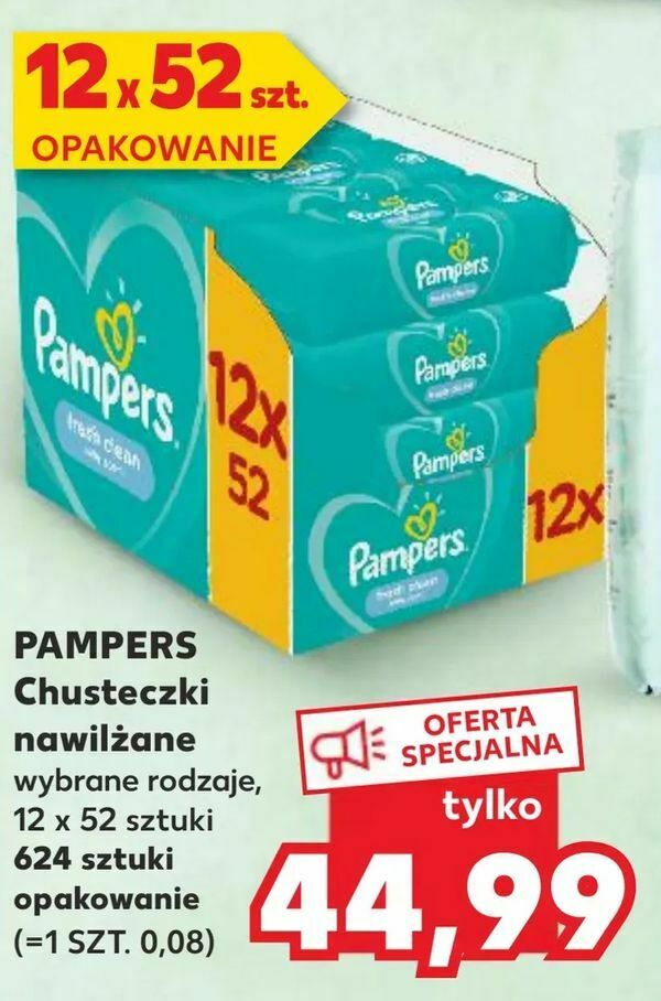 pampers biedronka 140 sztuk