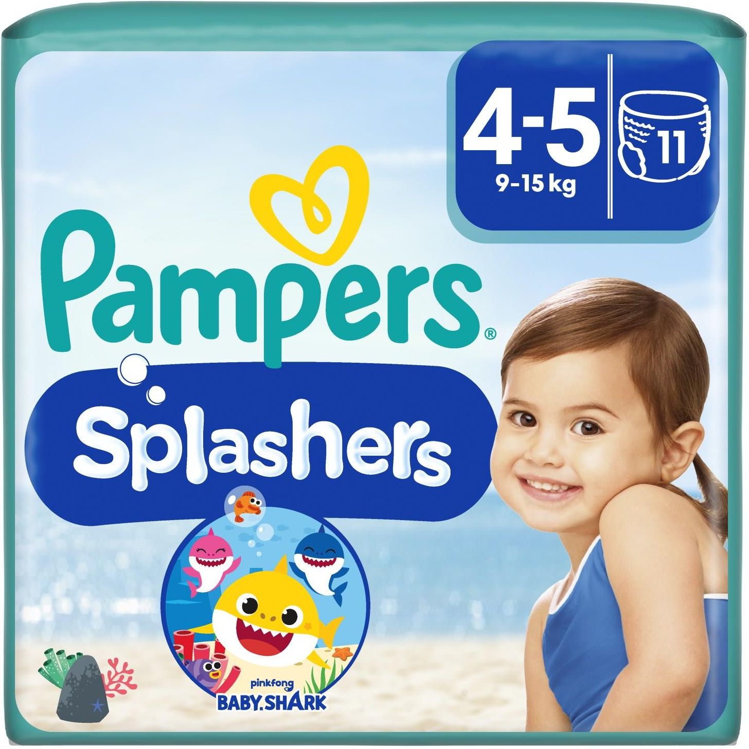 pampers 4 pomarańczowe