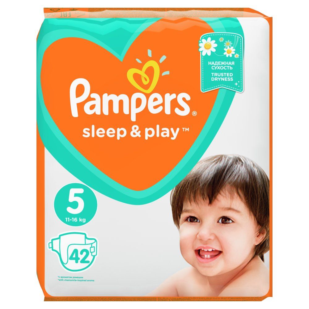 pampers pieluchy 4 sleep & play 50 sztuk