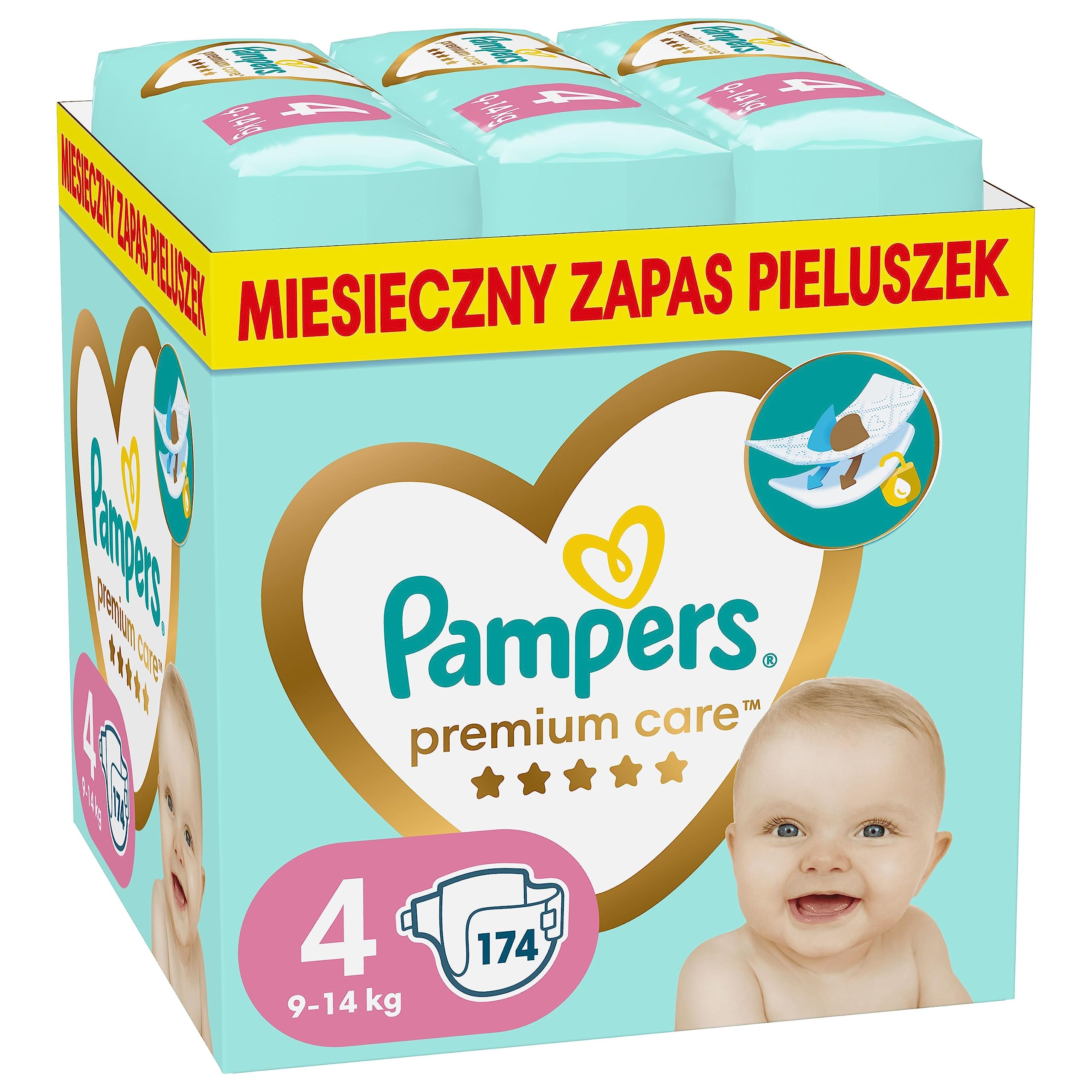 pampers active baby-dry pieluchy 3 midi 4-9 kg