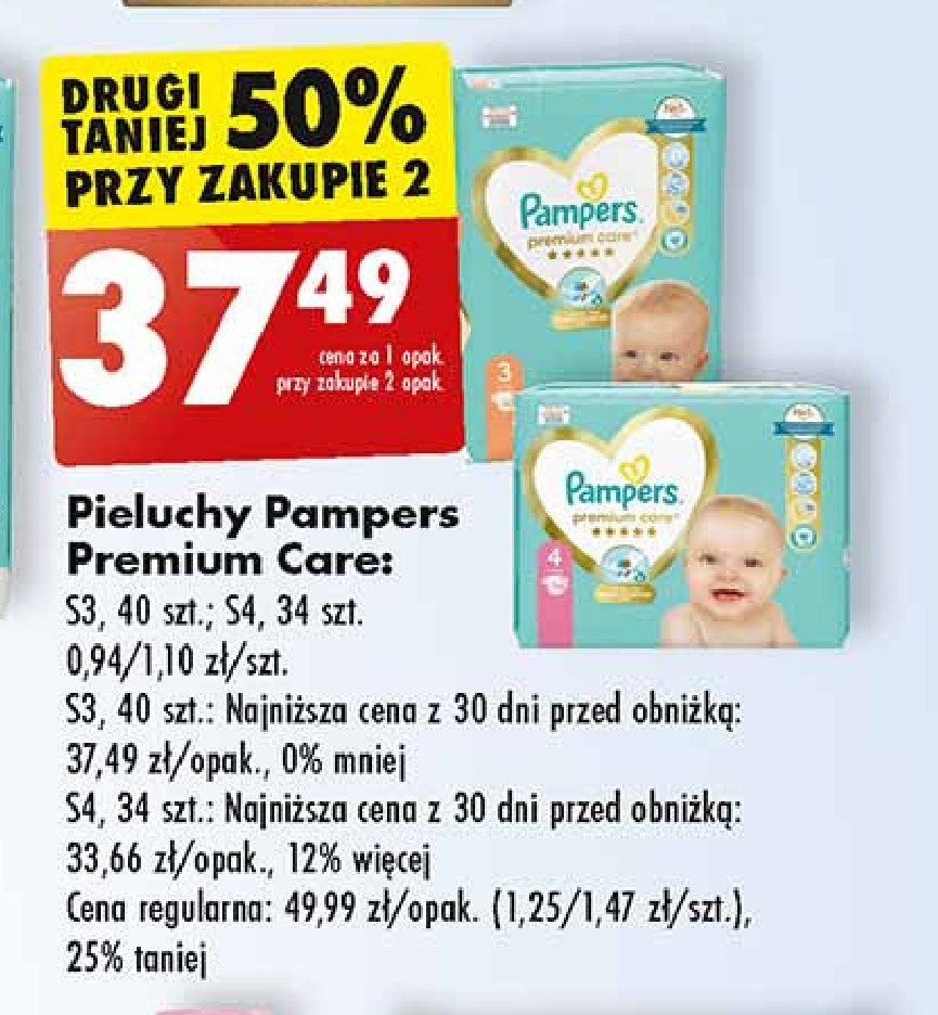 pieluchy pampers premium bod