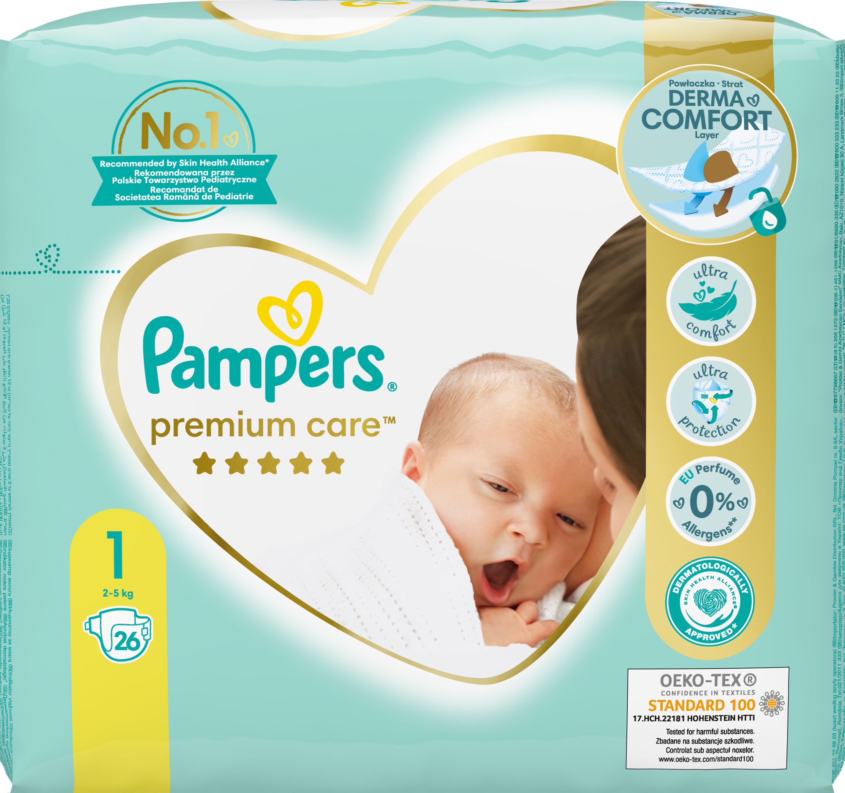 pampersy pampers premium care 2