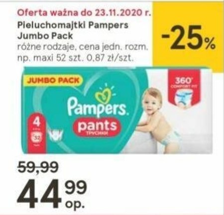 pampers cena polska