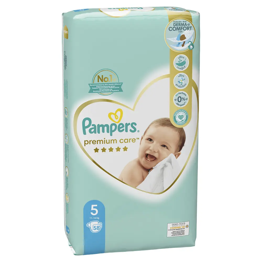 pampers 4+ active fit male paczki