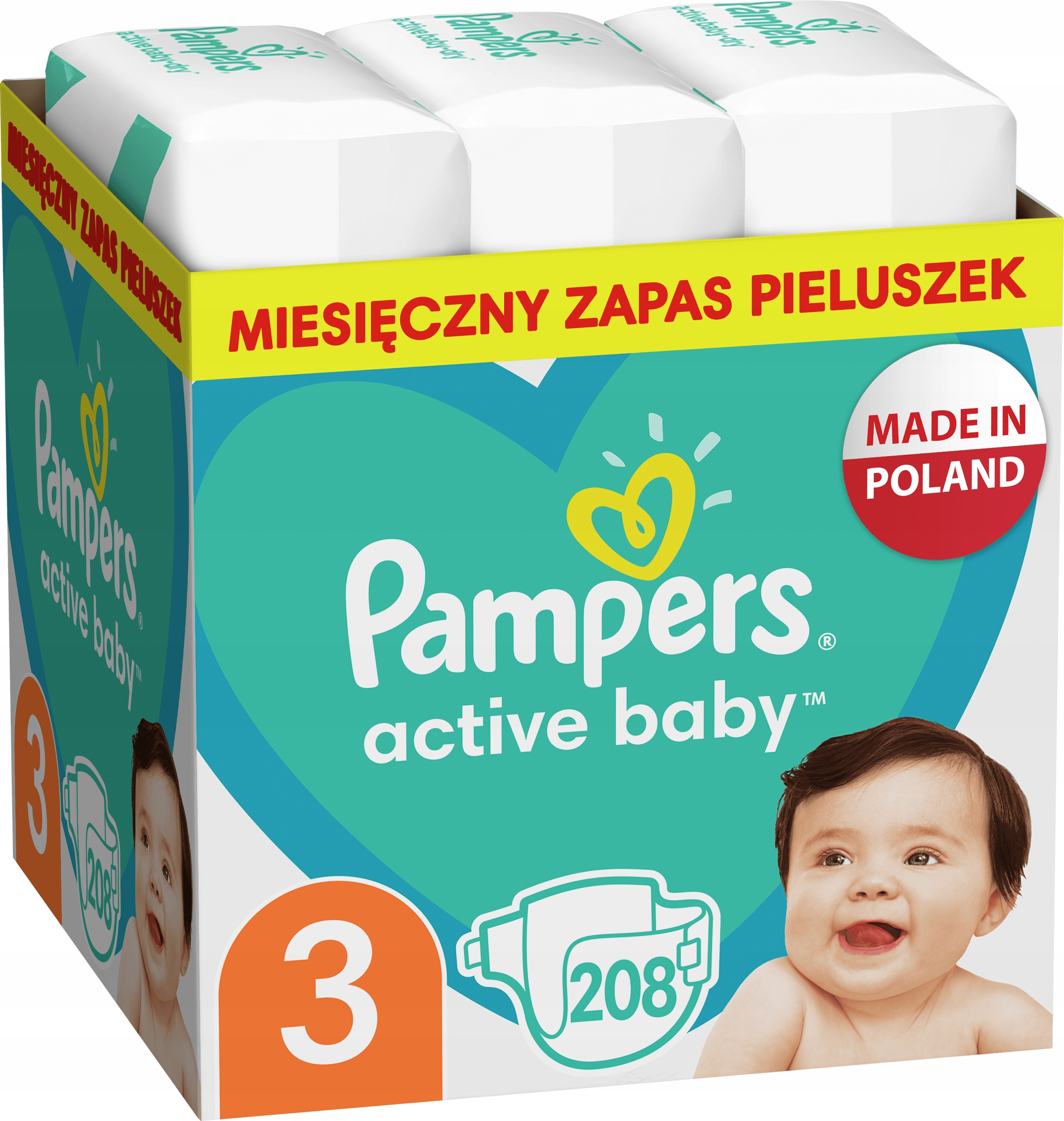 pampers midi cena