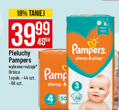 pampers roz 6 43 szt