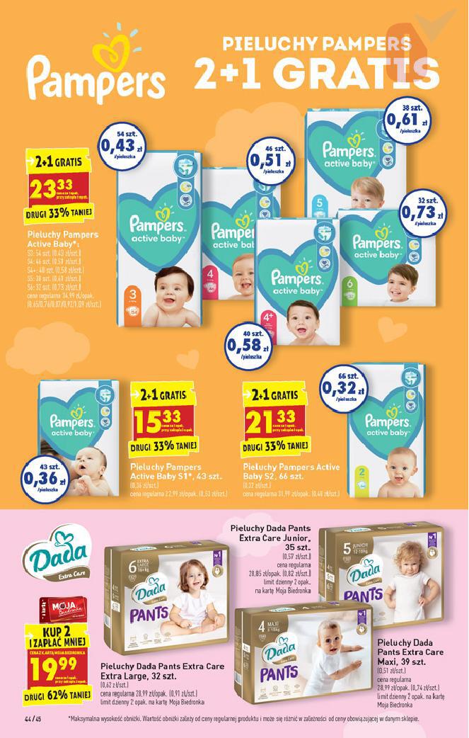 pampers 2 100 sztuk