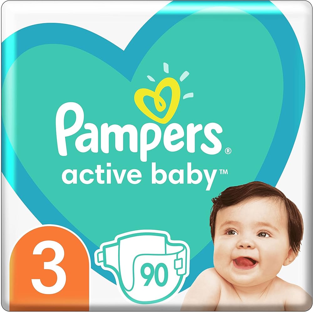 pampers active baby 4