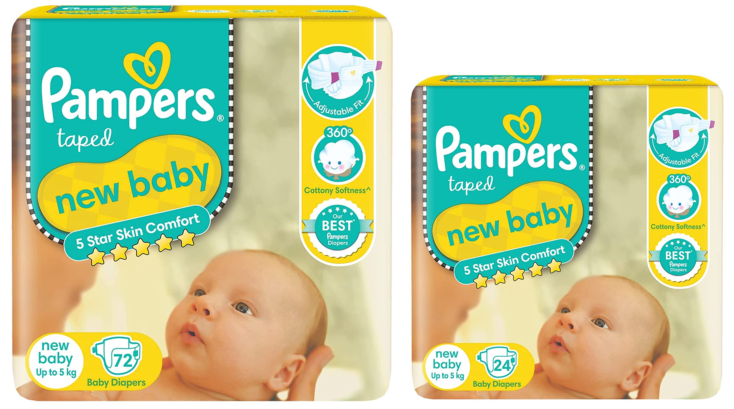 pampers 4 premium care 168