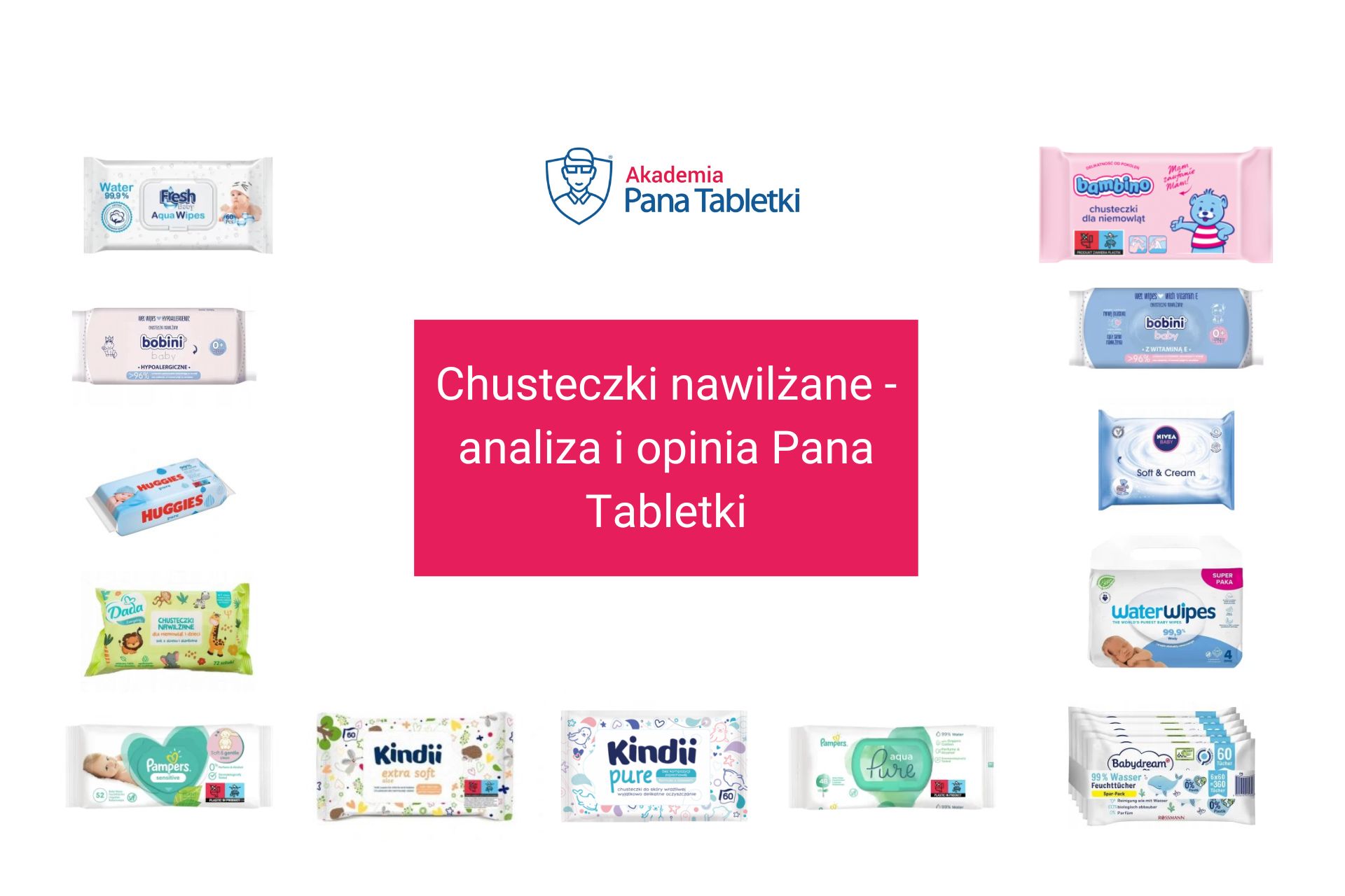 chusteczki nasączone wodą pampers