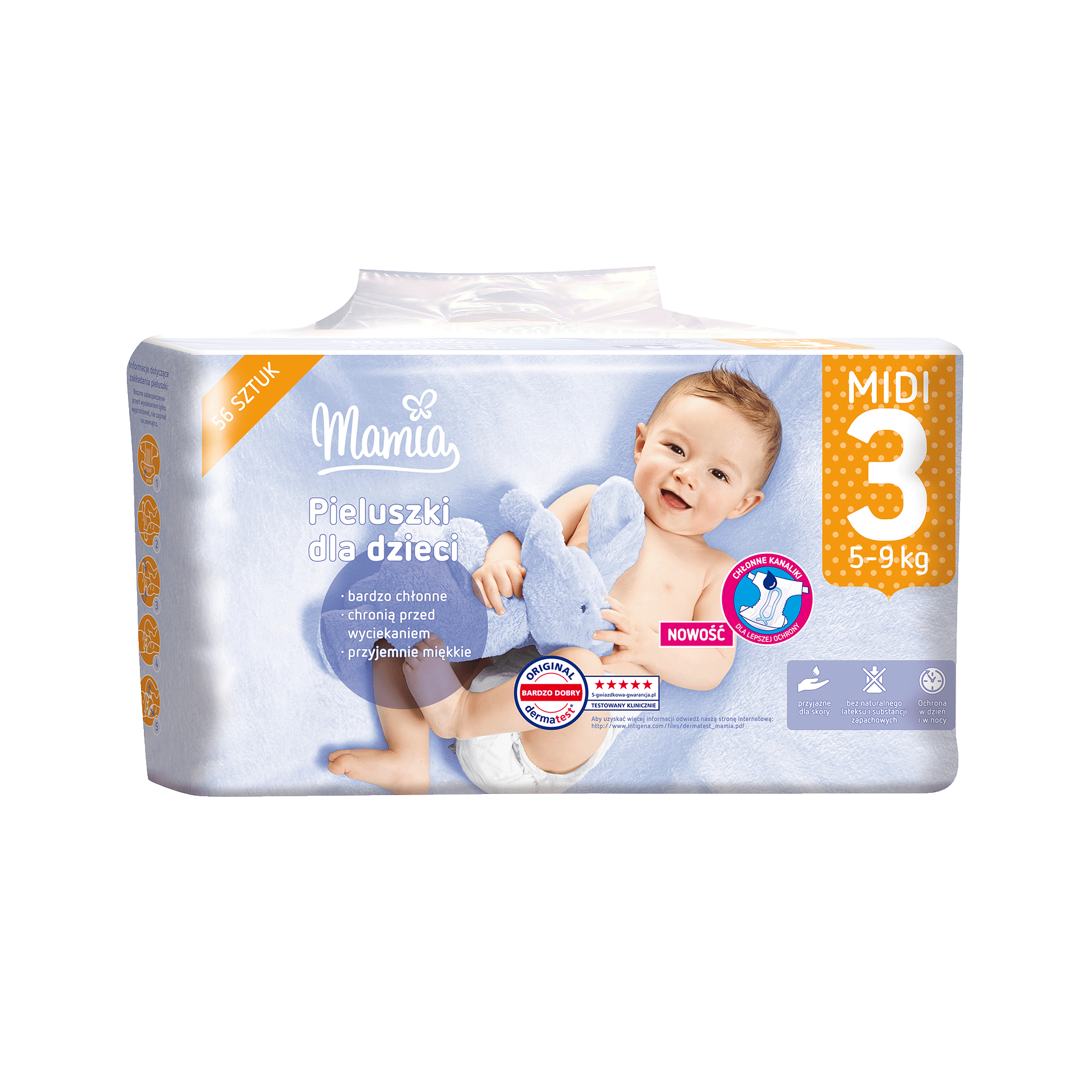 pampers pieluchy premium care 3 ce