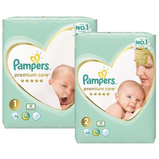 pampers premium care 168 szt rozmiar 1