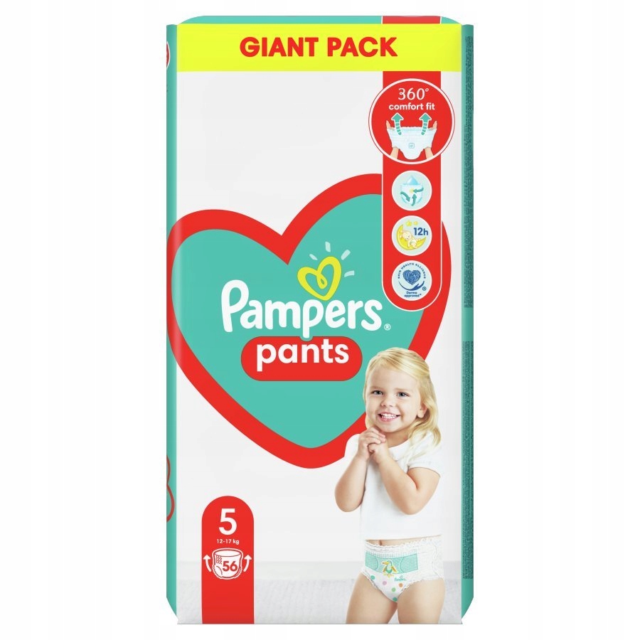 pieluchy pampers do wieku